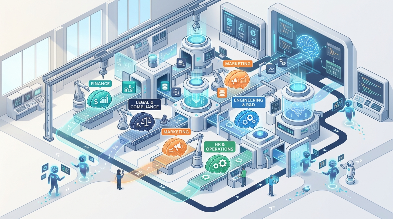 Deep Dive into Pillar 2: What is an Enterprise AI Factory? Transforming Raw AI into Self-Evolving Specialized Brains for Every Business Department