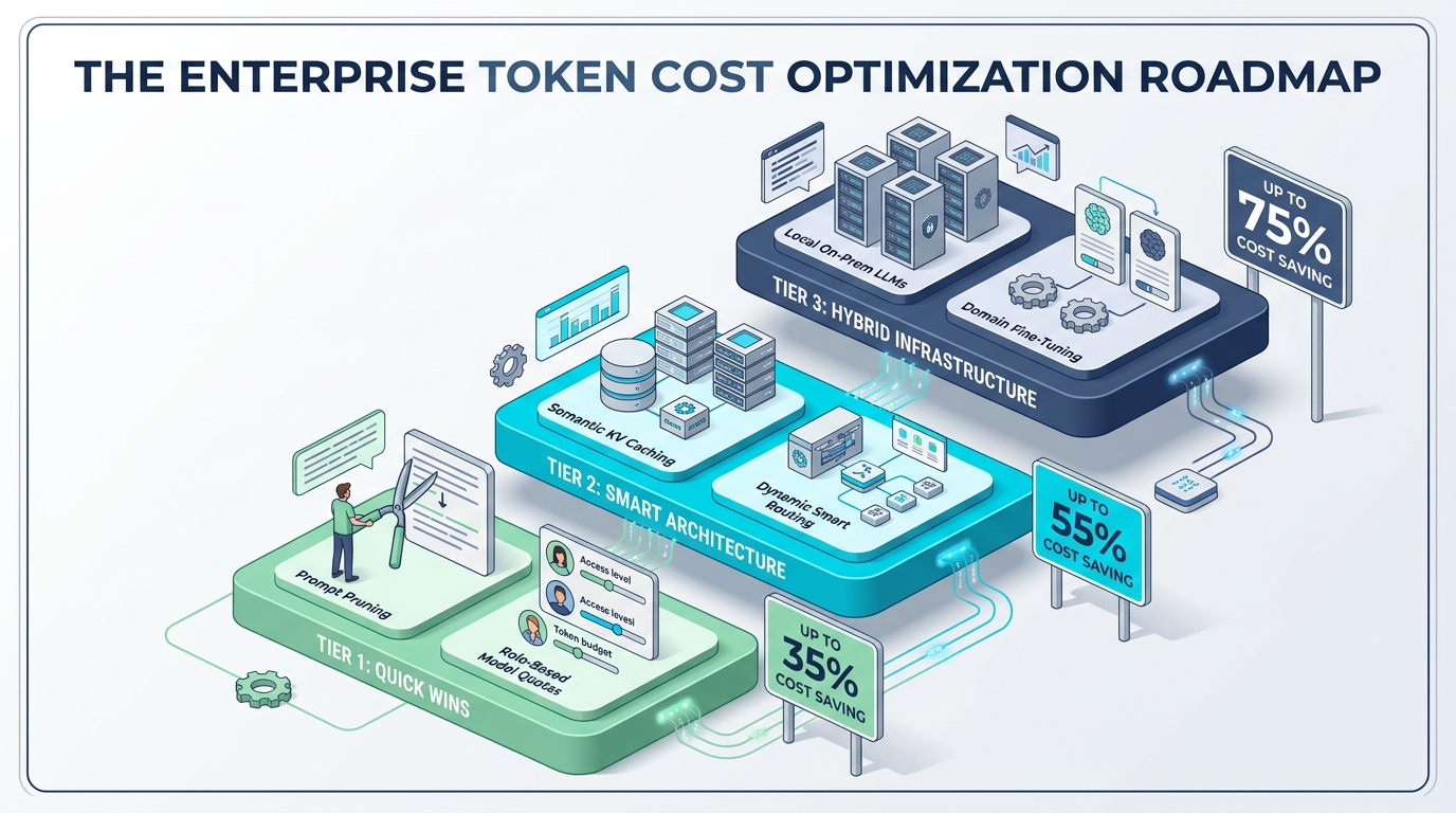 6 Proven Enterprise Token Optimization Techniques: Slashing AI Costs by up to 75% (From Quick Wins to Advanced Architecture)